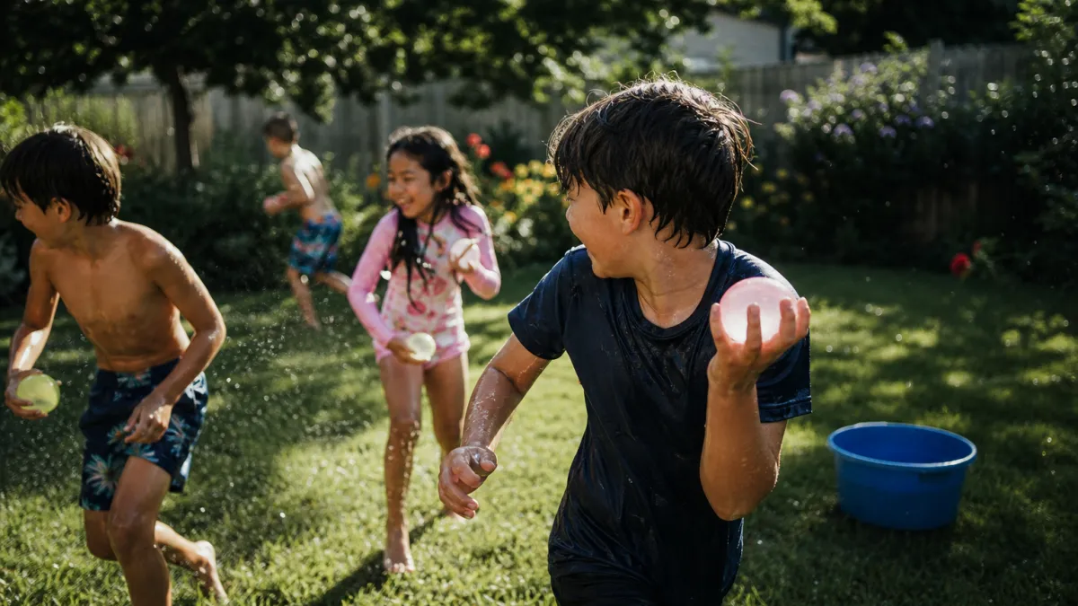 Jeux d'eau et animation 6-12 ans : nos idées pour l'été